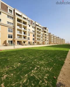 42% discount Apartment for sale in Sarai Compound, Fifth Settlement, in front of Cairo Airport, area of ​​205 meters + private garden