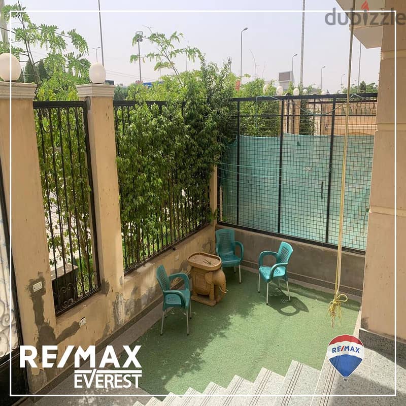 Furnished ground duplex in the 9th district - ElSheikh Zayed 2