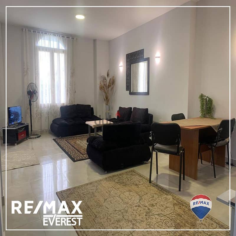 Furnished ground duplex in the 9th district - ElSheikh Zayed 6