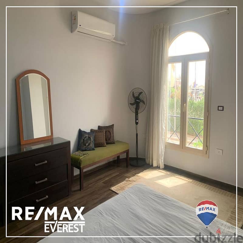Furnished ground duplex in the 9th district - ElSheikh Zayed 11