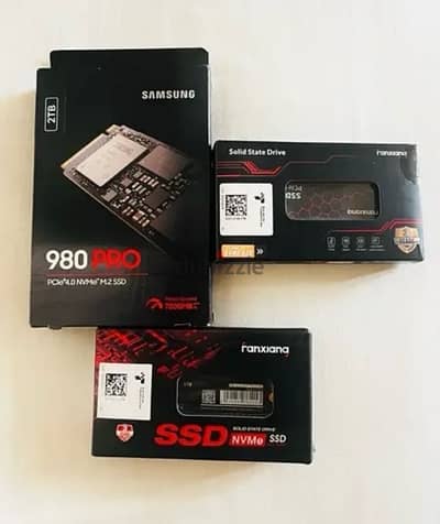 هارد داخلي SSD للالعاب M. 2 الجيل الرابع بسعة 2 تيرابايت 980 pro hard