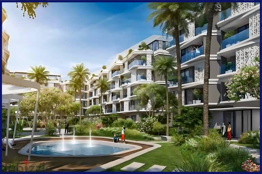 Apartment for sale, 96 m, October (Palm Hills Badya) - (View Garden) (Boulevard area) 1