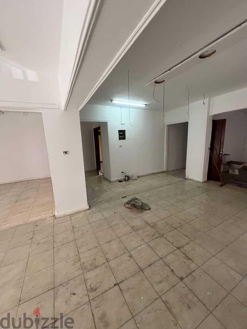 Office for rent 204 SQM finished with ACs in Tarablous St. , off Abbas El-Akkad  - Nasr City 2