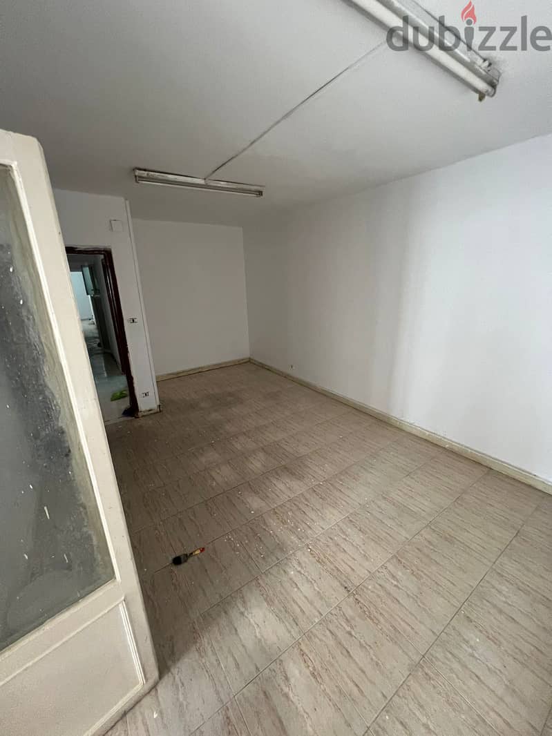 Office for rent 204 SQM finished with ACs in Tarablous St. , off Abbas El-Akkad  - Nasr City 4