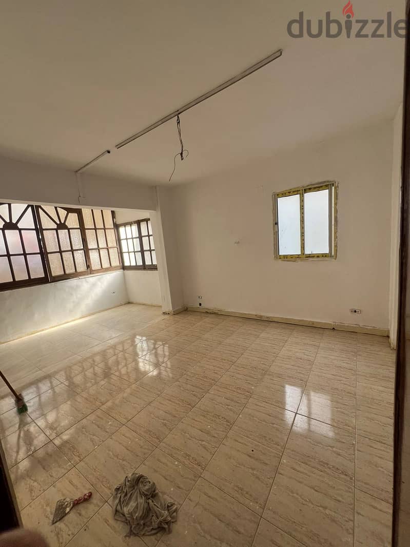 Office for rent 204 SQM finished with ACs in Tarablous St. , off Abbas El-Akkad  - Nasr City 5