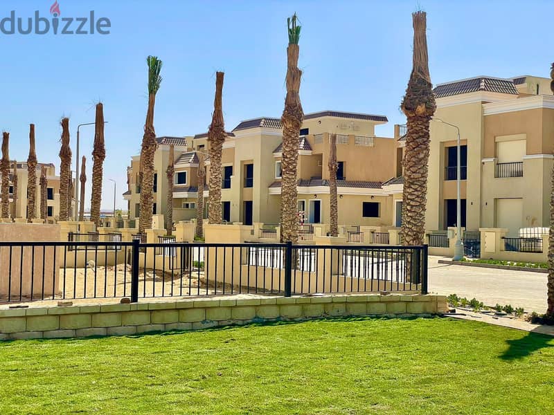 For sale, s villa, with installments in Sarai Compound, next to Madinaty, with 8 years installments 12