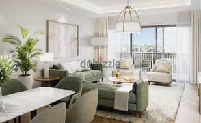 Apartment 160 meters, receipt for 6 months, fully finished, in the Fifth Settlement, with only 20% down payment, directly on the Middle Ring Road, in