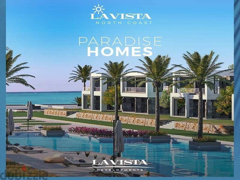 Penthouse for immediate delivery, directly next to Marassi on the North Coast, Lavista Cascada Compound 1