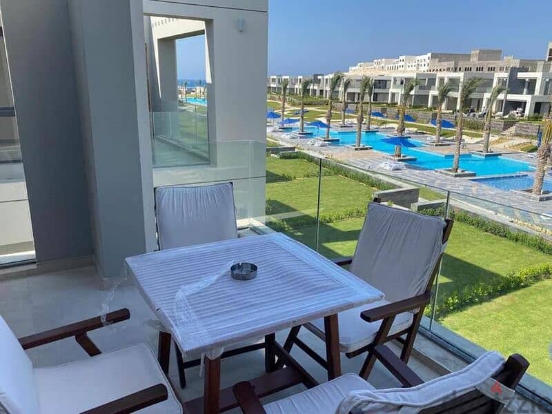 Penthouse for immediate delivery, directly next to Marassi on the North Coast, Lavista Cascada Compound 4