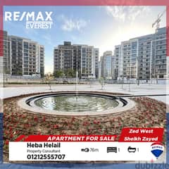 Attractive Price Resale Finished Apartment In Zed West - ElSheikh Zayed