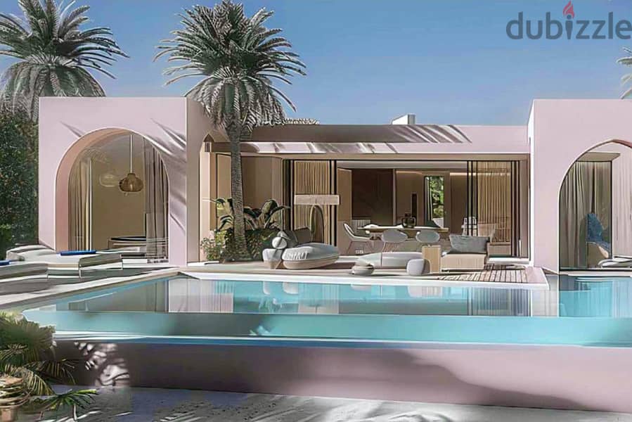 One Floor Villa with BASMENT للبيع (مساحه المبني+ Basment 1,500+ مساحه الارض 695م) HACIENDA SIDI HENIESH 4