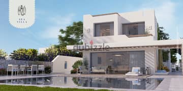 Your villa first row on the sea in Mountain View Plage Sidi Abdel Rahman fully finished super deluxe at the opening price