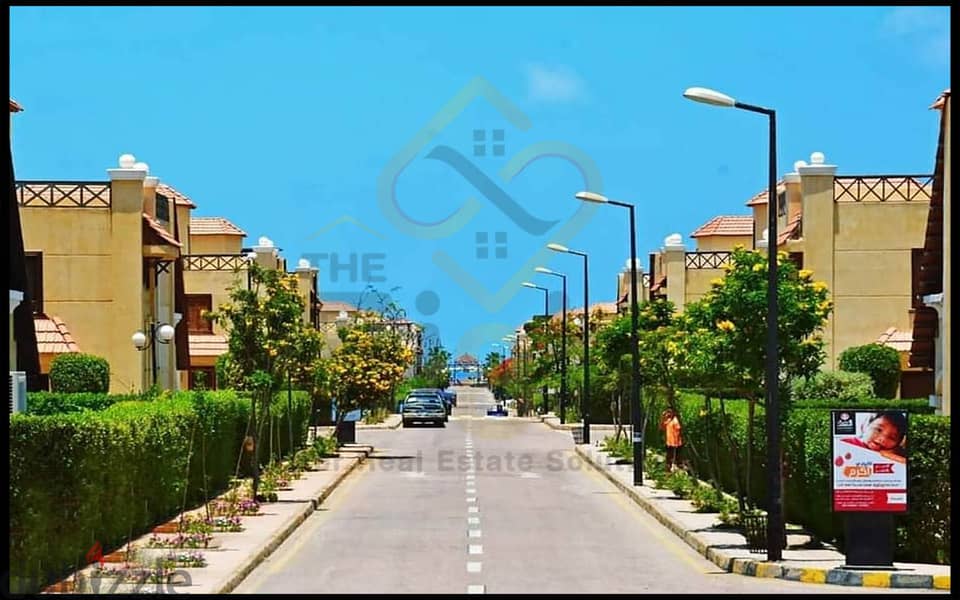 Twin House villa for Sale 180 m Sidi Abd El-Rahman (Marseilia Beach 3) 1