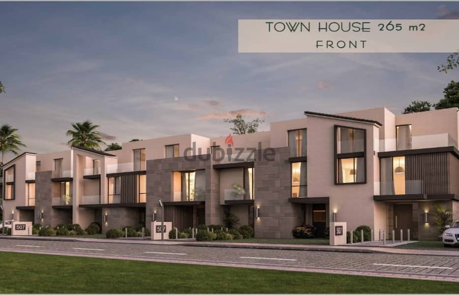 with 10% down payment townhouse in KEEVA beside palm parks over 8y 10