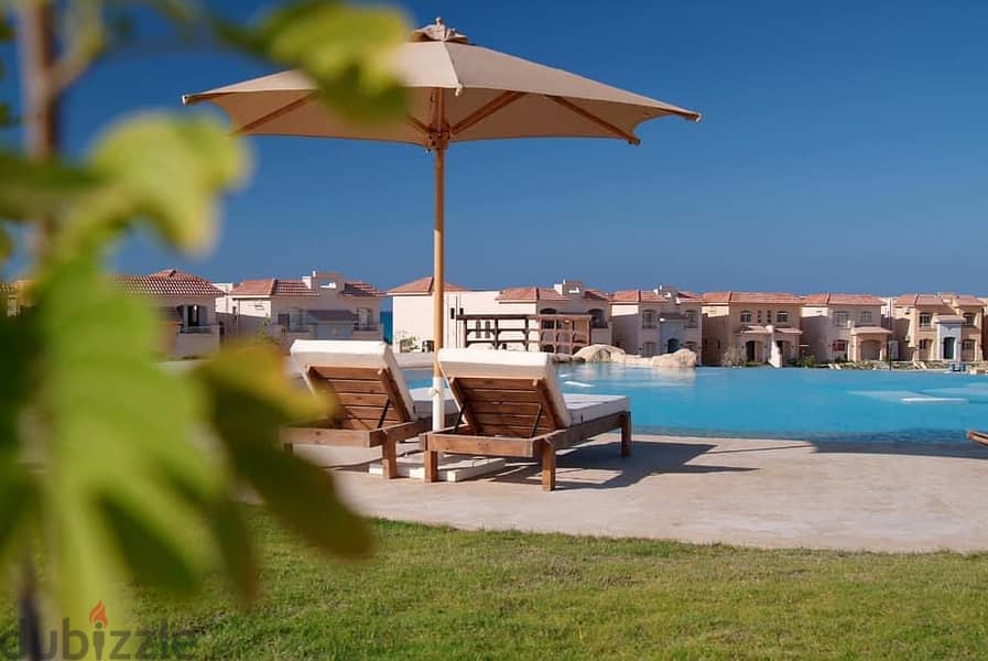 Penthouse 161m with Roof 117m for sale seaview  in Telal el North Coast Fully Finished 3