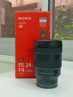 Sony G 24 - 105 . f/4 . . Full frame lens like new