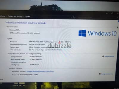DESKTOP PC AMD A10 pro