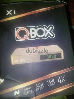 رسيفر كيوبوكس Qbox 
4k