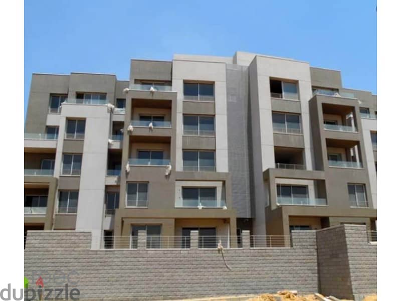 Apartment with private garden for sale, ready to move in installments and less price, in Palm Hills, with a prime location, open view, and landscape. 5