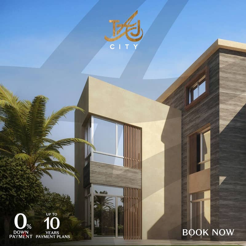 villa with 4 rooms for sale in New Cairo in Taj City Compound, 175 meters, Taj City New Cairo - very special location for the unit - double view 7