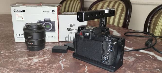 canon M50 استعمال نضيف جدا