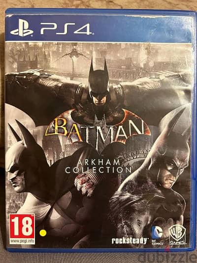 Batman Arkham collection PS4 cd