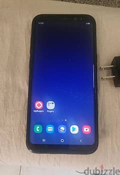 S8 Plus Black 64GB + Original Charger + Back Cover