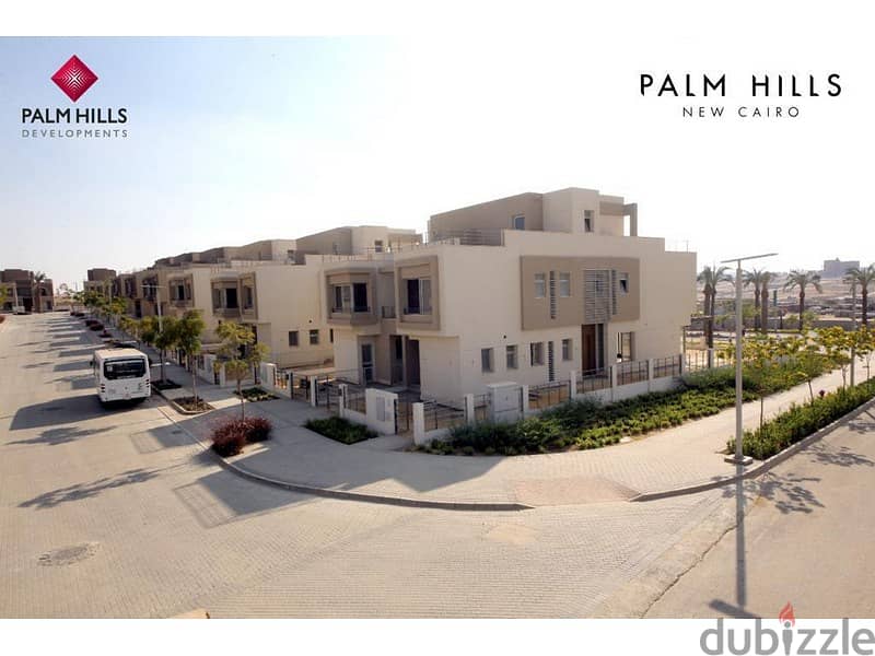Apartment for sale, 3 rooms , ready to move , in Palm Hills, Golden Square, Fifth Settlement, with a 10% down payment, installments over 8 years 2