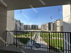 Apartment for sale, double view, fully finished, in Zed West, Sheikh Zayed