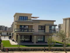 A 3-storey villa with a fantastic view for sale, fully finished, in The Estates Sodic, Sheikh Zayed