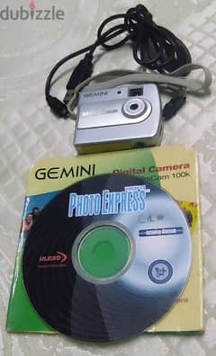 كاميرا انتيكا من التسعينات ديجتال ماركة Gemini امريكية الصنع جديدة