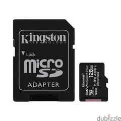 kingston canvs 128 giga sd card memory
