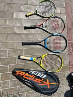 tennis rackets racquet and squash rackets مضارب