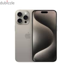 iPhone 15 pro max 256gb natural titanium *sealed*