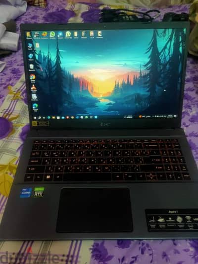 acer aspire 7 - i7 g12 - rtx 3050