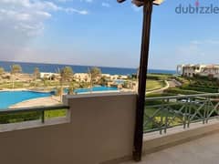 Immediate delivery in the heart of Ras El Hekma, Prime Location chalet directly on the sea, fully finished, at La Vista Ras El Hekma Resort.