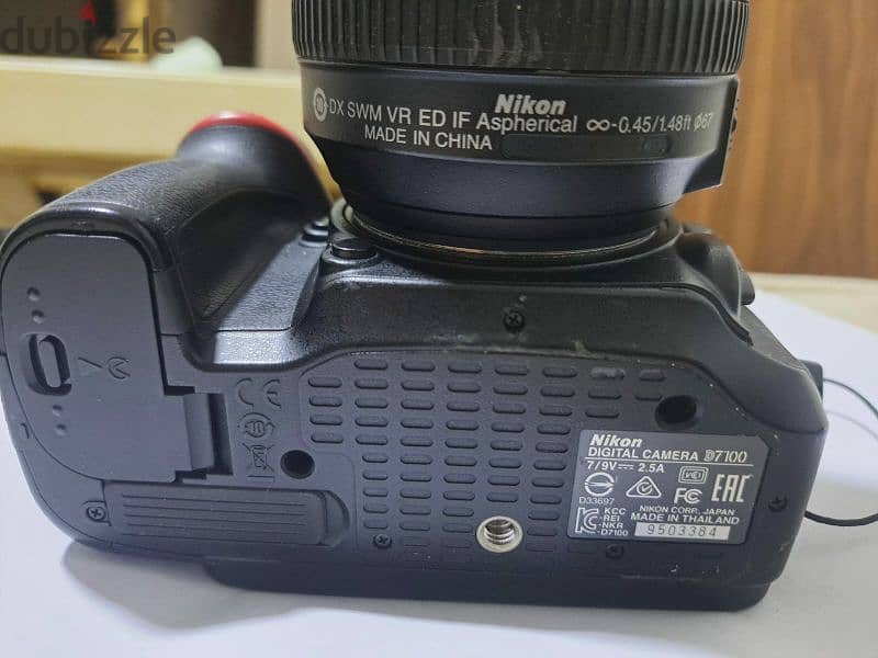 Nikon d7100 and less 18/140 shatter 8.5k 3