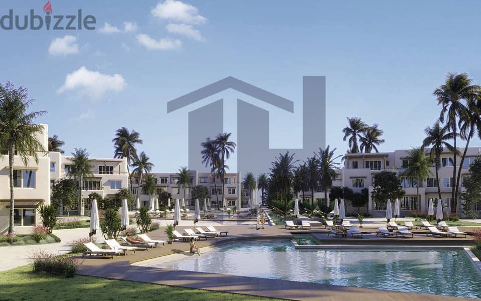 Junior chalet for sale 153m + 206 garden - Ras El Hekma (Hacienda West) 2