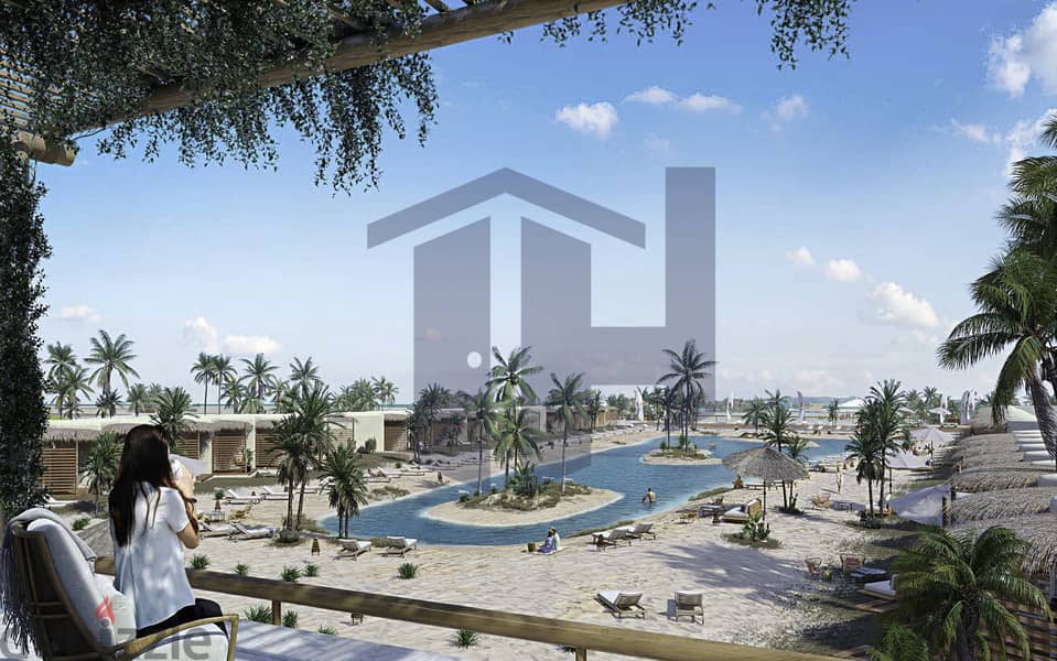 Junior chalet for sale 153m + 206 garden - Ras El Hekma (Hacienda West) 3