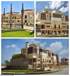 Villa for the price of an apartment for sale in Sarai Compound, Mostaqbal City, Sarai, in front of Madinaty and Shorouk
