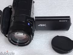 سوني هاند كام  SONY FDR-AX100E 1-inch Sensor 4K Ultra HD Camcorder