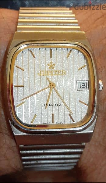 Vintage JUPITER Watch - Swiss Made 1