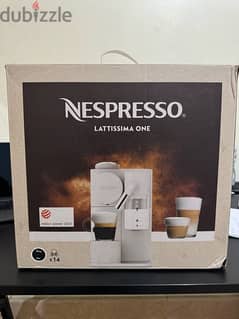 Nespresso Machine -lattissma One ماكينة قهوة نسبريسو