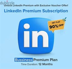 1 Year Linkedin Business Premium