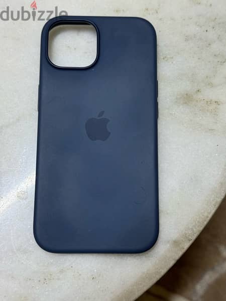 Appel silicon cover iPhone 15 original 4