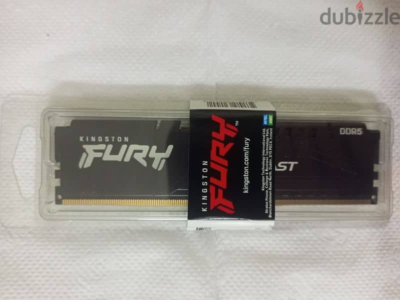 RAM Kingston Fury Beast DDR5 5200 MHz 16 Gb 2×8 1