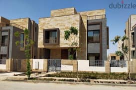 Villa for sale at the lowest price in front of Cairo International Airport with a down payment of 4 million in Taj City, New Cairo