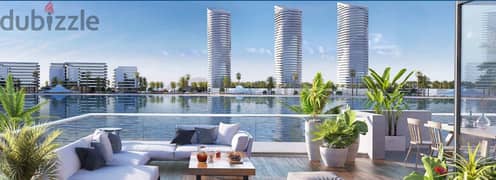 Directly on the sea, fully finished apartment for sale in Mazarine City Edge in installments