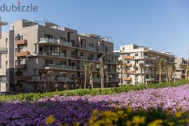 Ground floor apartment with garden for sale at a snapshot price including garage and clubhouse, ready for living in Villette Sodic  فيليت سوديك فورى