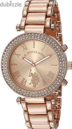 U. S. Polo Assn. Women's Quartz Rose Gold-Toned Dress Watch USC40170
